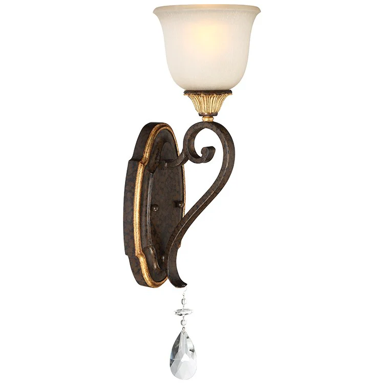 Chateau Nobles Single-Light Bathroom Wall Sconce - Frankwebs