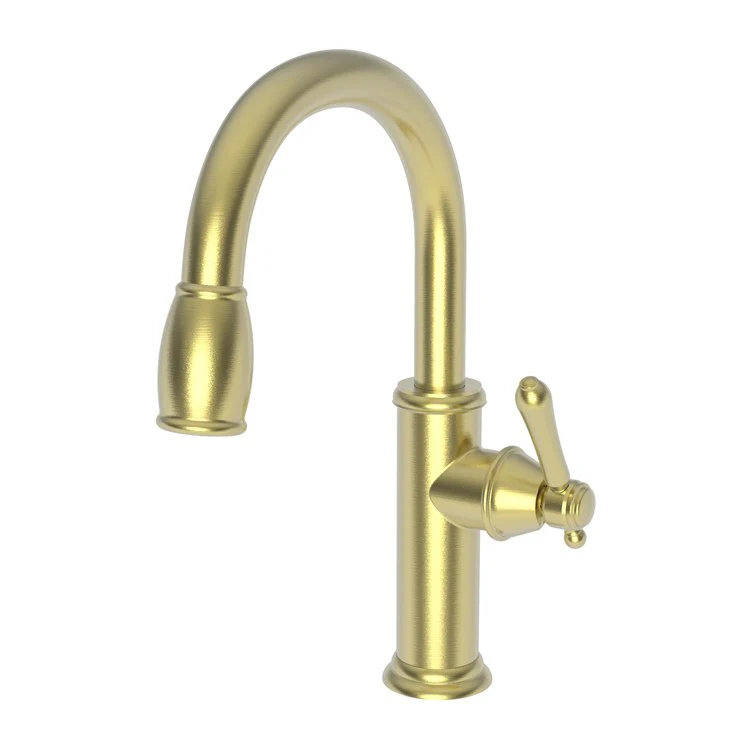 Chesterfield Single Handle Pull Down Bar/Prep Faucet - English Bronze - Frankwebs