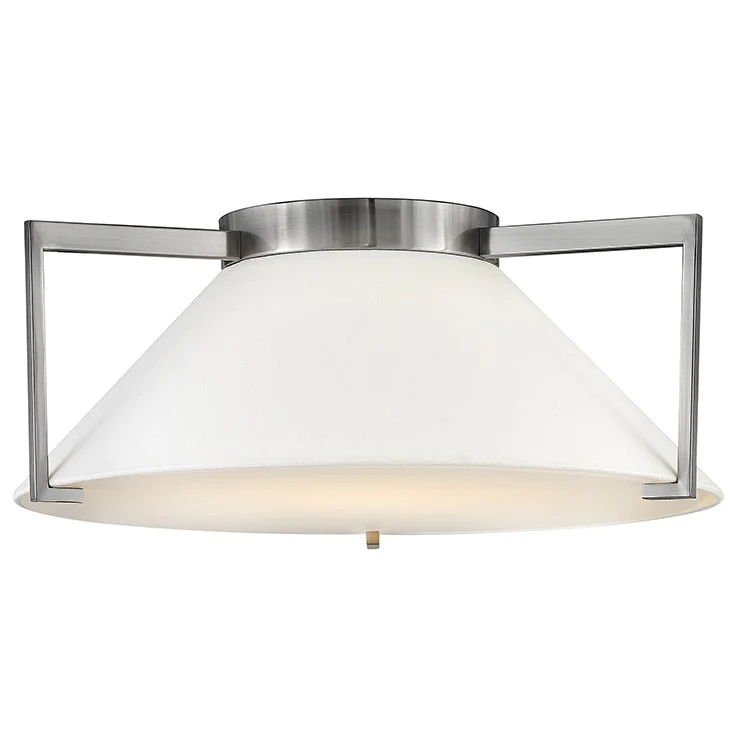 Calla Single-Light LED Large Flush Mount Ceiling Fixture - Frankwebs