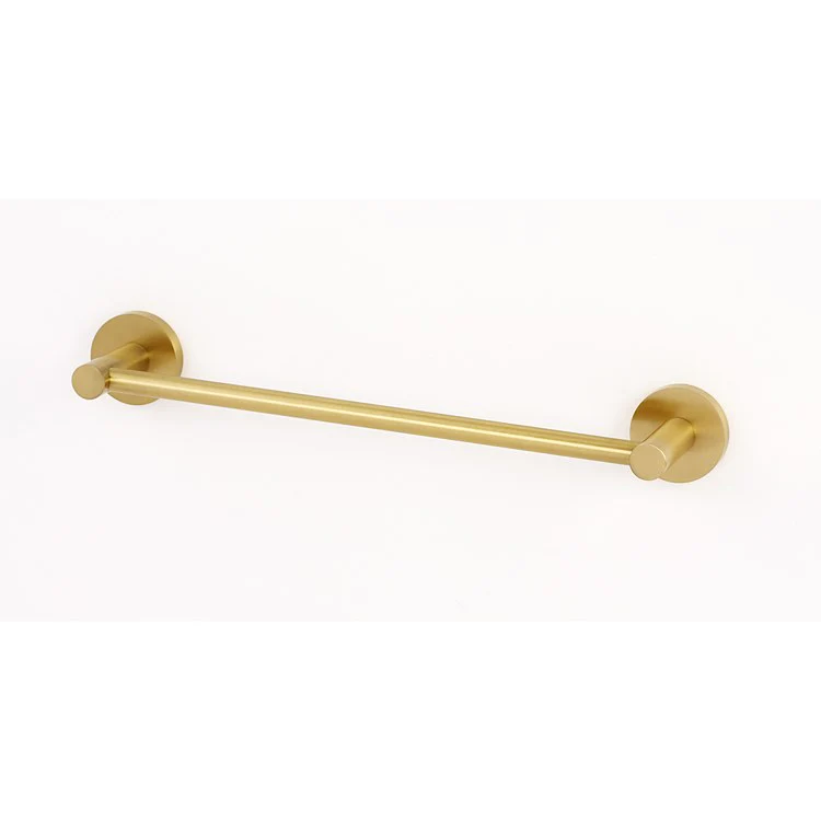 Towel Bar Contemporary I Bath 18 Inch Satin Nickel Brass 2-3/8 Inch - Frankwebs