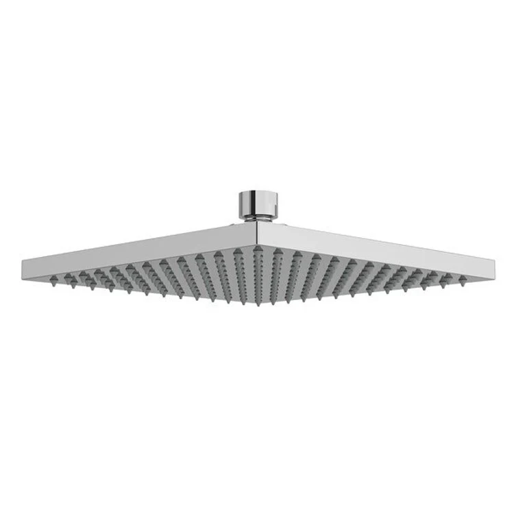 Showerhead 1 Function Rain Square Polished Nickel 8 Inch 1.8 Gallons per Minute WaterSense - Frankwebs