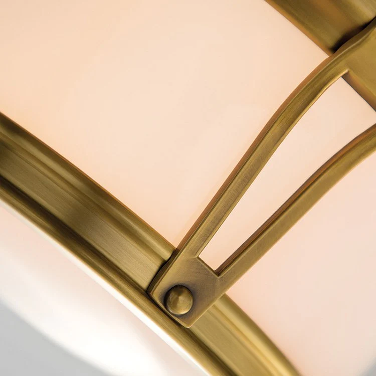 Newport Three-Light Flush Mount Ceiling Fixture - Frankwebs