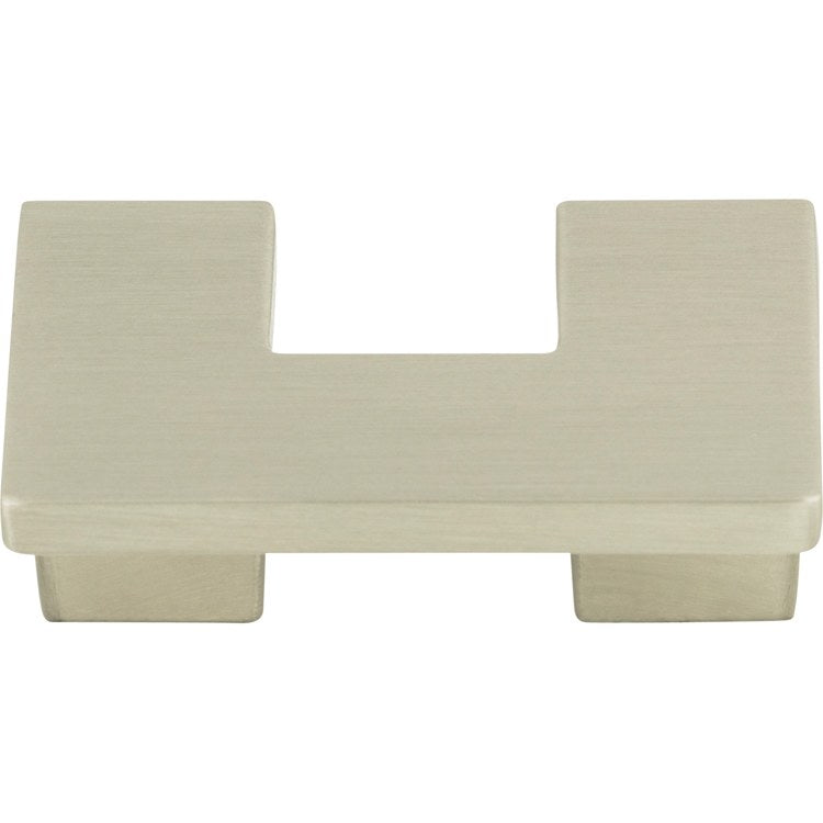 Knob Atlas U Turn Matte Black Zinc Alloy 1-1/4 Center to Center Inch 1 Inch - Frankwebs