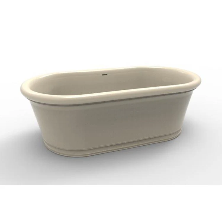Air Tub Metro Collection Tribeca Freestanding Biscuit Oval Hydroluxe SS 67-1/2 x 35-1/2 x 22 Inch - Frankwebs