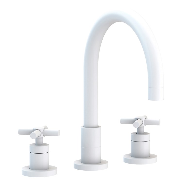 Kitchen Faucet East Linear 8 to 20 Inch Spread 2 Cross ADA Antique Brass Spout Height 5-11/16 Inch Spout Reach 7-7/8 Inch 1.8 Gallons per Minute - Frankwebs