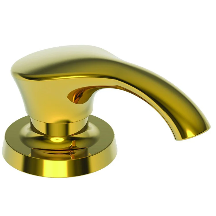Soap Dispenser Vespera Aged Brass Deck Mount Brass Pump - Frankwebs