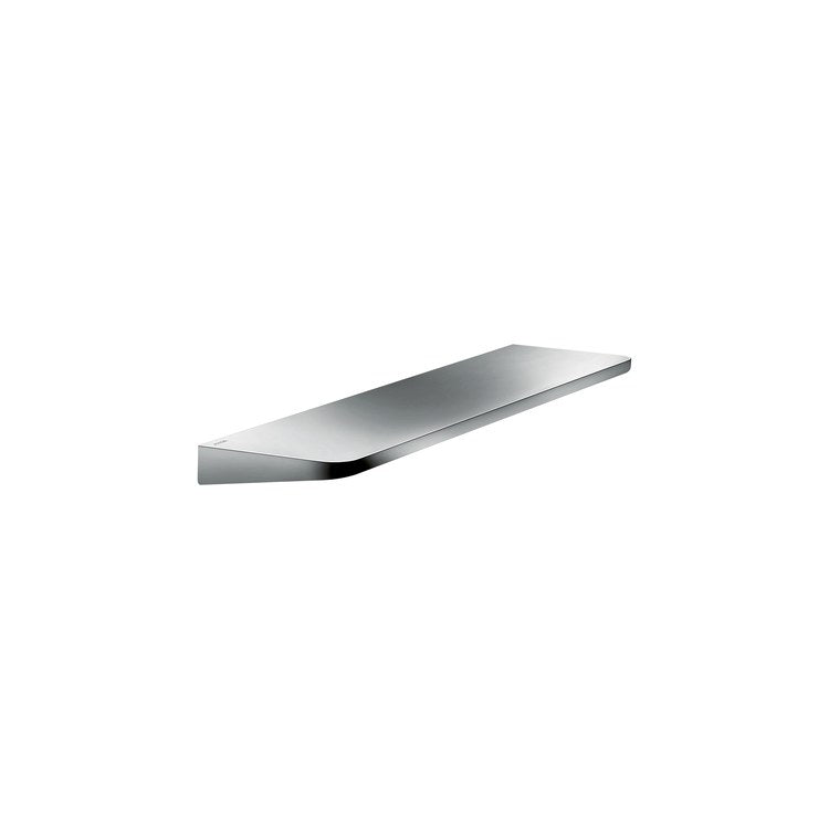 Shelf Universal Circular Wall Mount Brushed Black Chrome 16 Inch Metal - Frankwebs