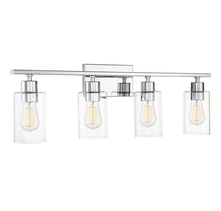 Lambert Four-Light Bathroom Vanity Fixture - Frankwebs