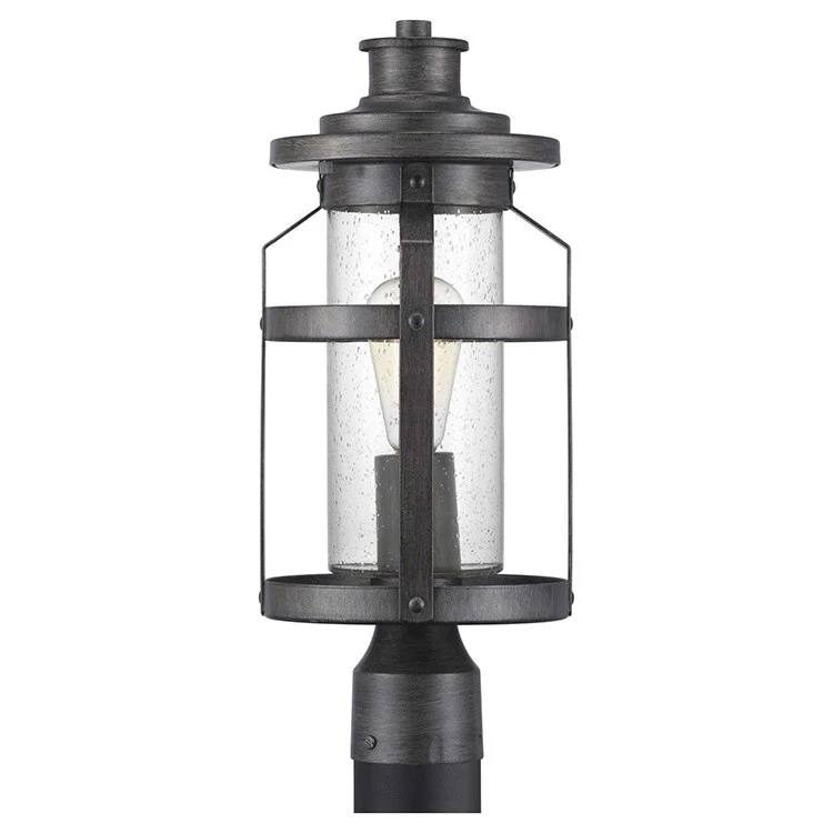 Haslett Single-Light Outdoor Post Lantern - Frankwebs