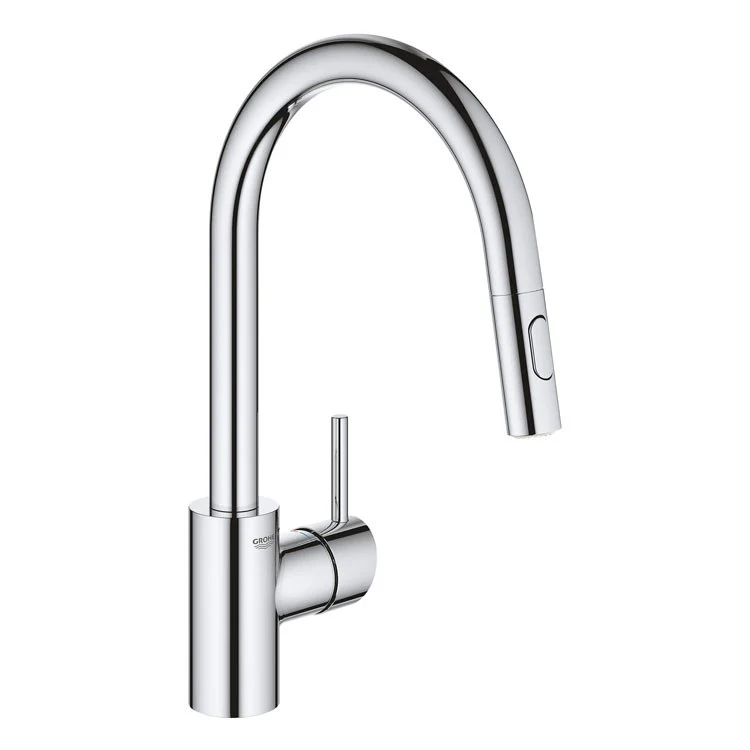 Concetto Single Handle Pull-Down Kitchen Faucet with Dual-Function Spray Head - Frankwebs