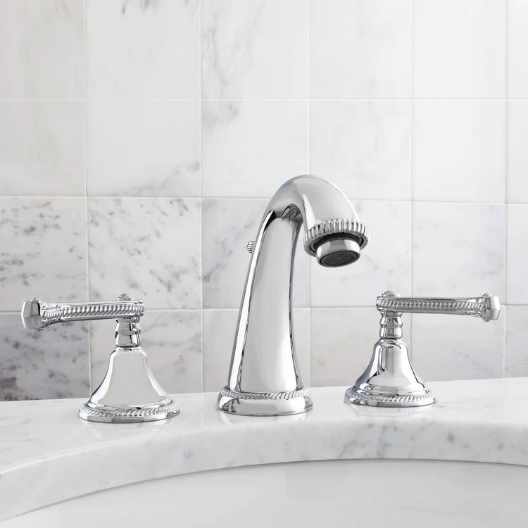 Amisa Two Handle Widespread Bathroom Faucet with Drain - Frankwebs