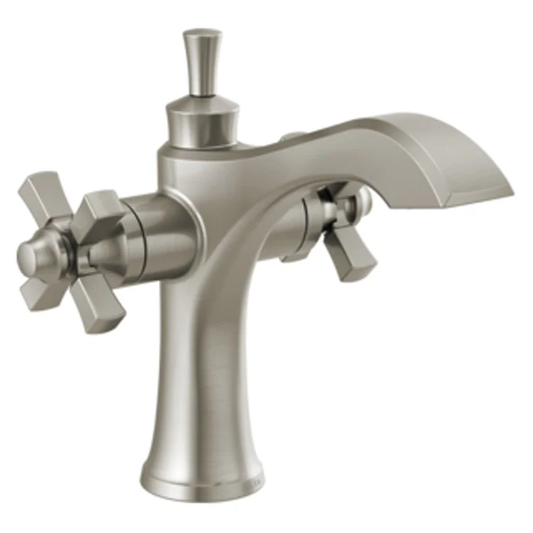 Lavatory Faucet Dorval Monoblock 1 Cross ADA WaterSense Matte Black 1.2 Gallons per Minute - Frankwebs