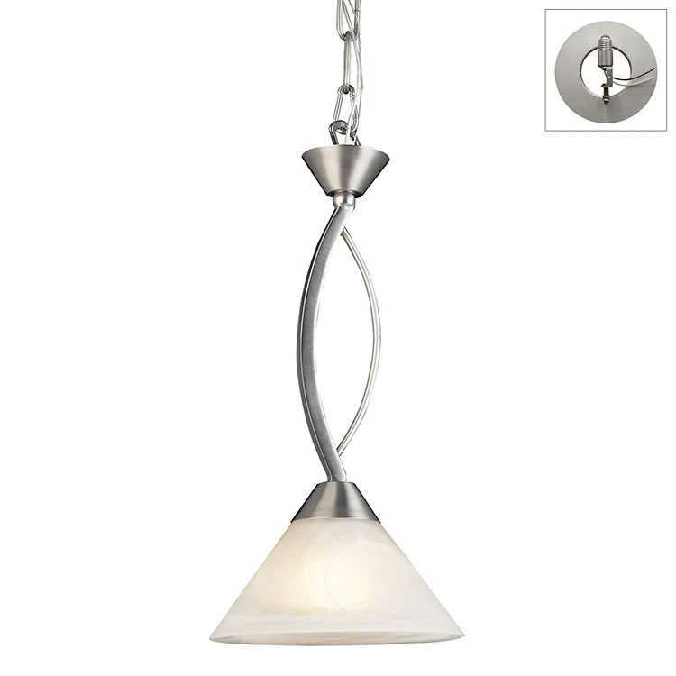 Elysburg Single-Light Pendant with Recessed Light Kit - Frankwebs