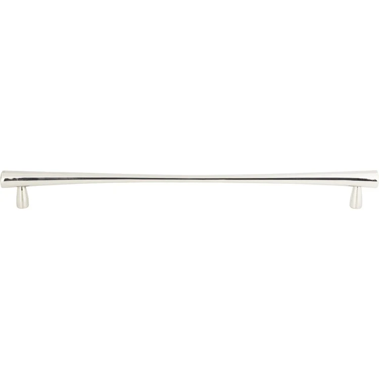 Drawer Pull Atlas Fluted Polished Stainless Steel Stainless Steel 11-5/16 Inch 12-11/16 x 5/8 Inch - Frankwebs