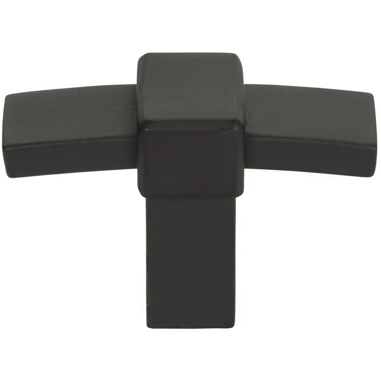 Knob Atlas Buckle Up Matte Black Zinc Alloy 1-13/16 Inch - Frankwebs