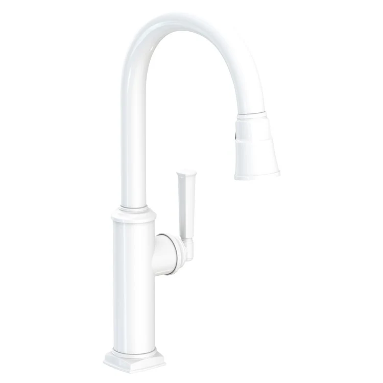 Kitchen Faucet Zemora 1 Lever ADA Antique Nickel Pull Down Spout Height 10-4/9 Inch 1.8 Gallons per Minute - Frankwebs