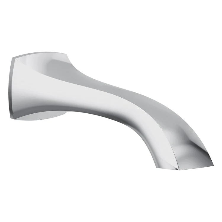 Tub Spout Voss Less Diverter Chrome 10 Inch Metal 1/2 IN - Frankwebs