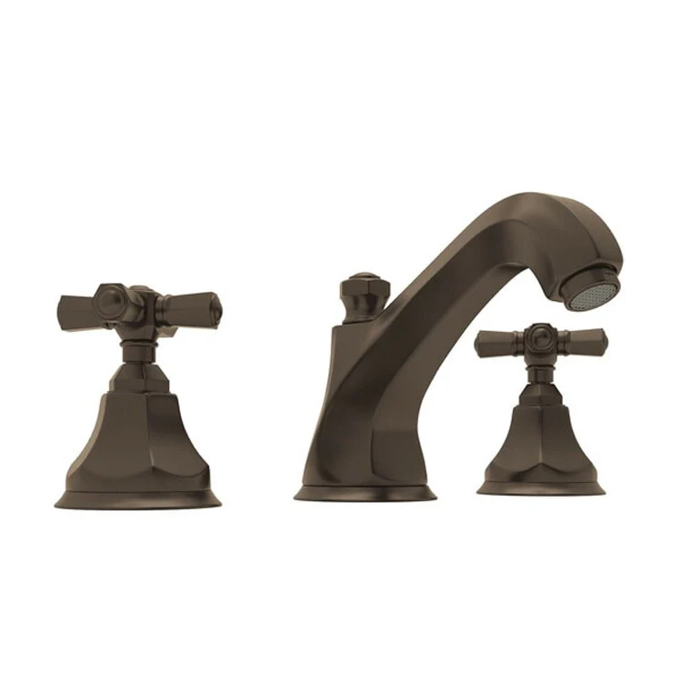 Lavatory Faucet Palladian Widespread 2 Cross Handle Italian Brass 1.2 Gallons per Minute - Frankwebs