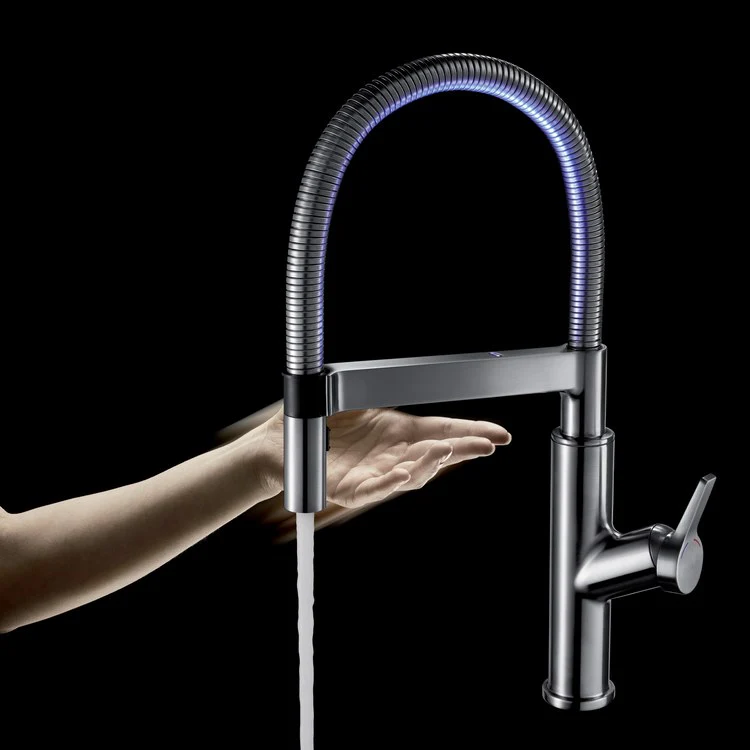 Kitchen Faucet Solenta Senso Semi-Pro 1 Lever CALGreen Polished Chrome 1.5 Gallons per Minute - Frankwebs