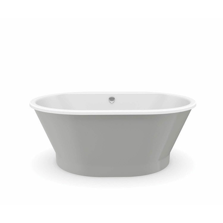 Freestanding Tub Brioso 60 x 42 Inch White Center Oval - Frankwebs