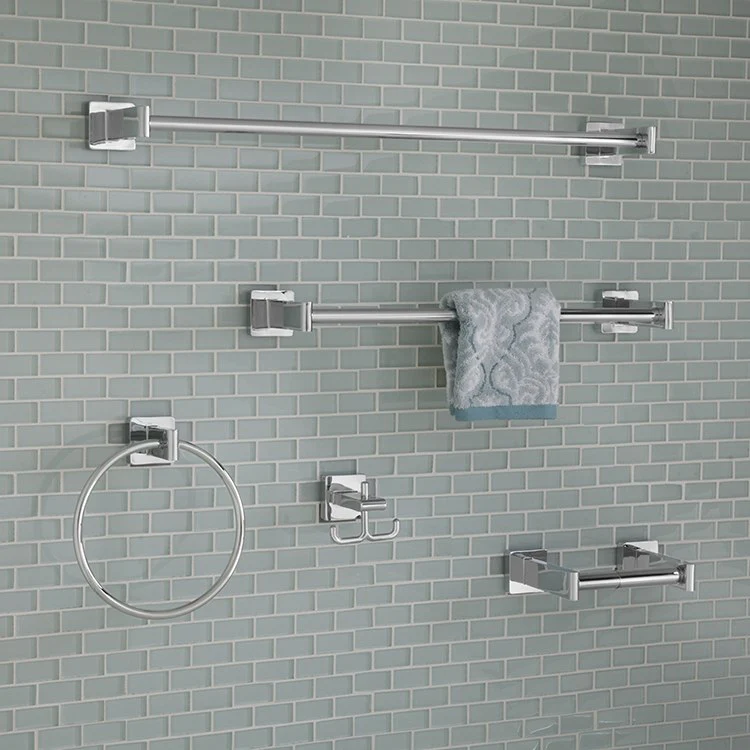 CS Series Round Towel Ring - Polished Chrome - Frankwebs