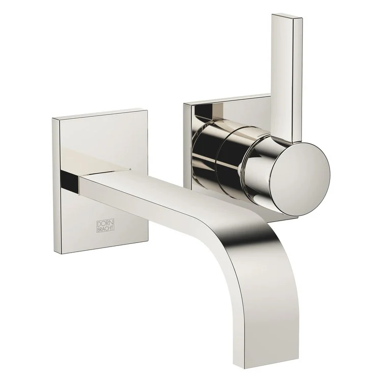 Lavatory Faucet MEM Mixer Wall Mount 1 Lever ADA WaterSense Platinum 1.2 Gallons per Minute Less Drain 2 Hole - Frankwebs