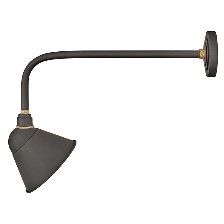 Foundry Single-Light Large Outdoor Wall Sconce - Frankwebs