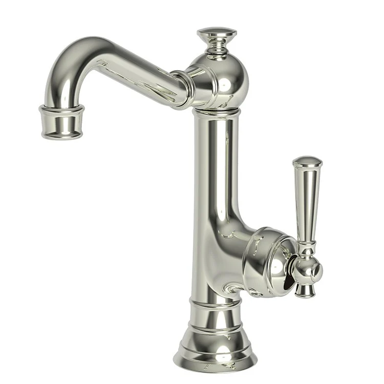 Bar Faucet Jacobean 1 Lever ADA Antique Copper Rotating Brass Spout Height 7-3/4 Inch 1.8 Gallons per Minute - Frankwebs