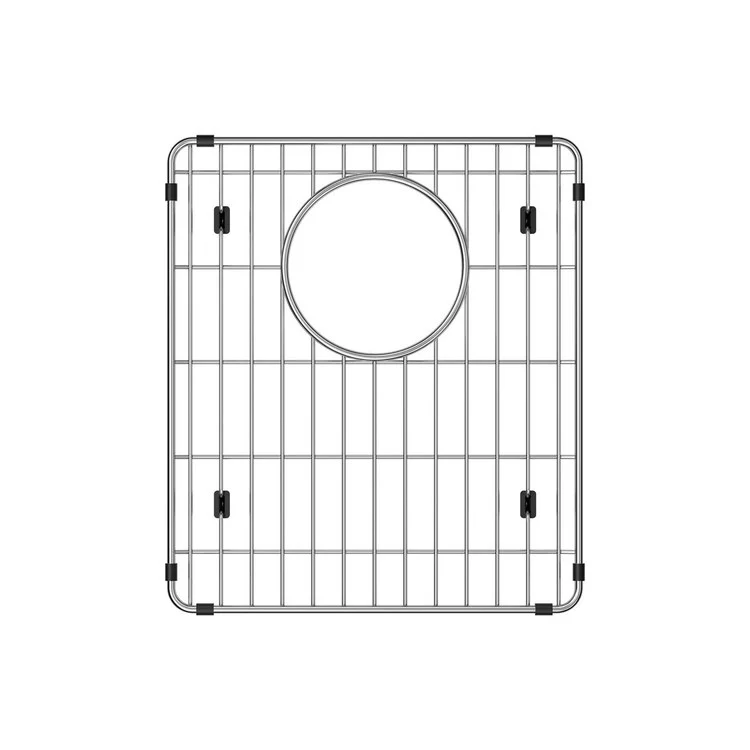 Sink Grid Bottom Grid 12 x 14 Inch Stainless Steel for Fits Bowl Size 15-1/8x16-3/4 Inch and 15-1/4x16-1/8 Inch Bowls with Rear Center Drain Opening - Frankwebs