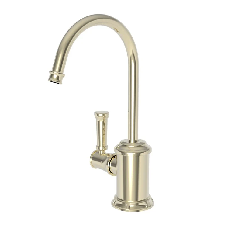 Hot Water Dispenser Gavin 1 Lever Gooseneck Forever Brass PVD - Frankwebs