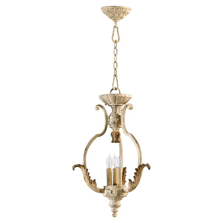 Florence Three-Light Convertible Semi-Flush Mount Ceiling Fixture/Pendant - Frankwebs