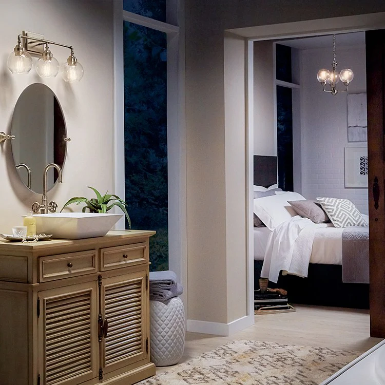 Niles Three-Light Bathroom Vanity Fixture - Frankwebs