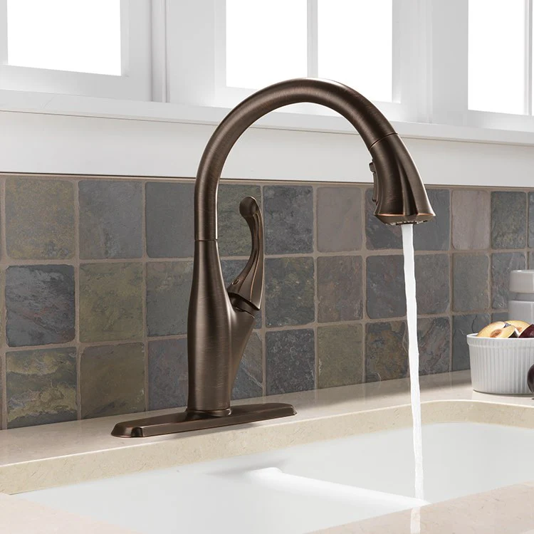 Addison Single Handle Pull Down Kitchen Faucet - Frankwebs