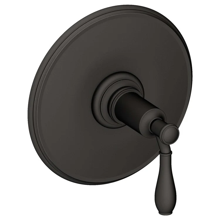 Pressure Balance Valve Trim Ithaca Round 1 Lever Antique Copper ADA Depth 4-1/4 Inch - Frankwebs