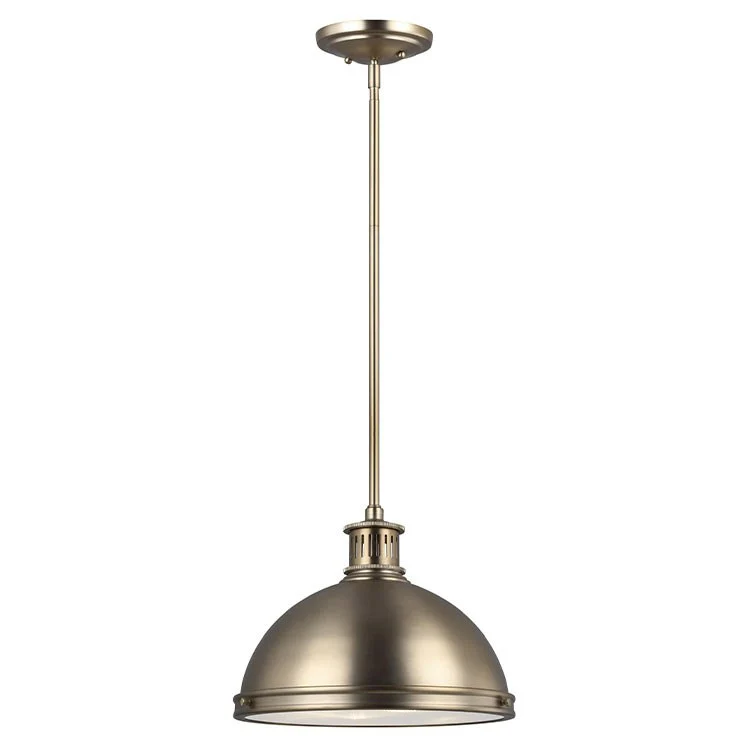 Pratt Street Metal Two-Light LED Pendant - Frankwebs