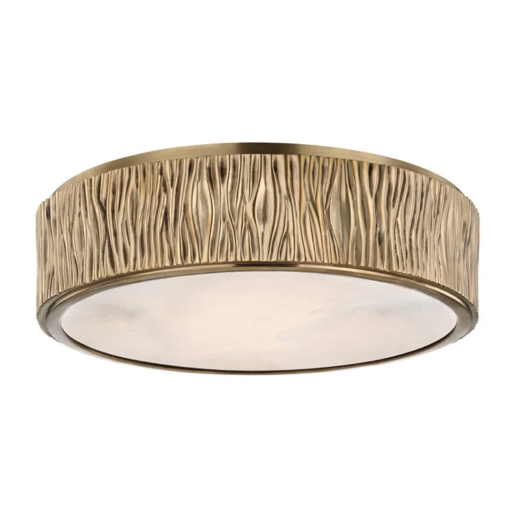 Crispin Single-Light LED Large Flush Mount Ceiling Fixture - Frankwebs