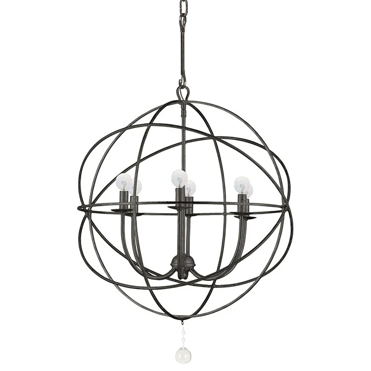 Solaris Six-Light Chandelier - Frankwebs