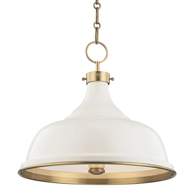 Painted No.1 Three-Light Pendant by Mark D. Sikes - Frankwebs