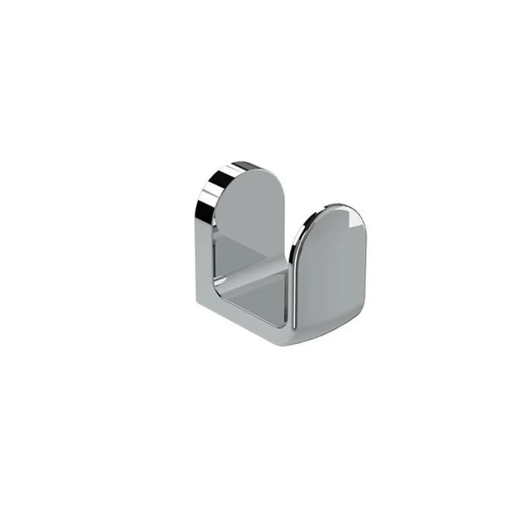 Robe Hook Ciclo Brushed Chrome 2-1/8 Inch 2-1/8 Inch Zinc - Frankwebs