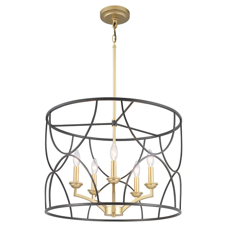Landree Five-Light Chandelier - Frankwebs