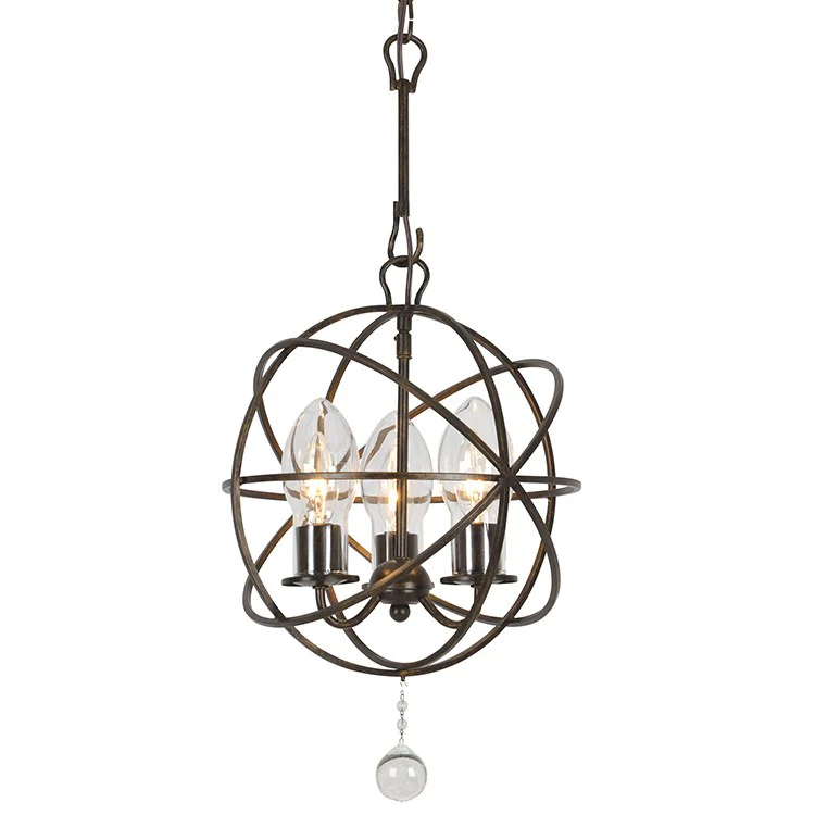 Solaris Three-Light Outdoor Chandelier - Frankwebs