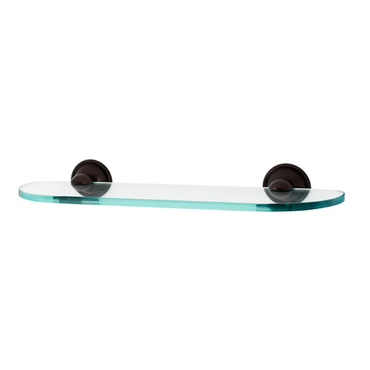 Shelf Yale Bath with Brackets Satin Nickel 18 Inch Brass/Glass - Frankwebs
