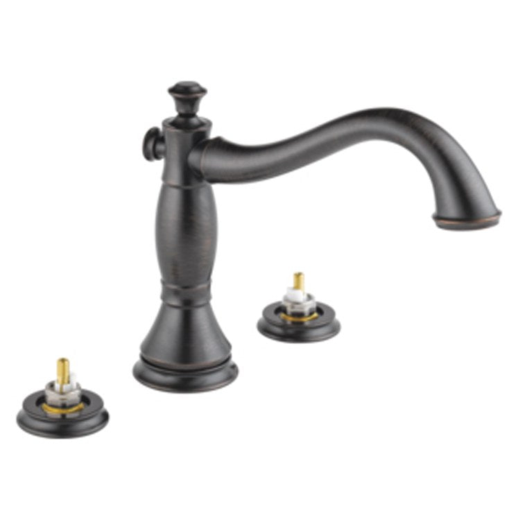 Cassidy Two Handle 3-Hole Roman Tub Faucet without Handles - Frankwebs