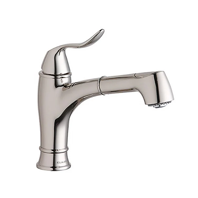 Bar Faucet Explore Deck Mount 1 Lever ADA Chrome Spout Type Pull-Out Spray - Frankwebs