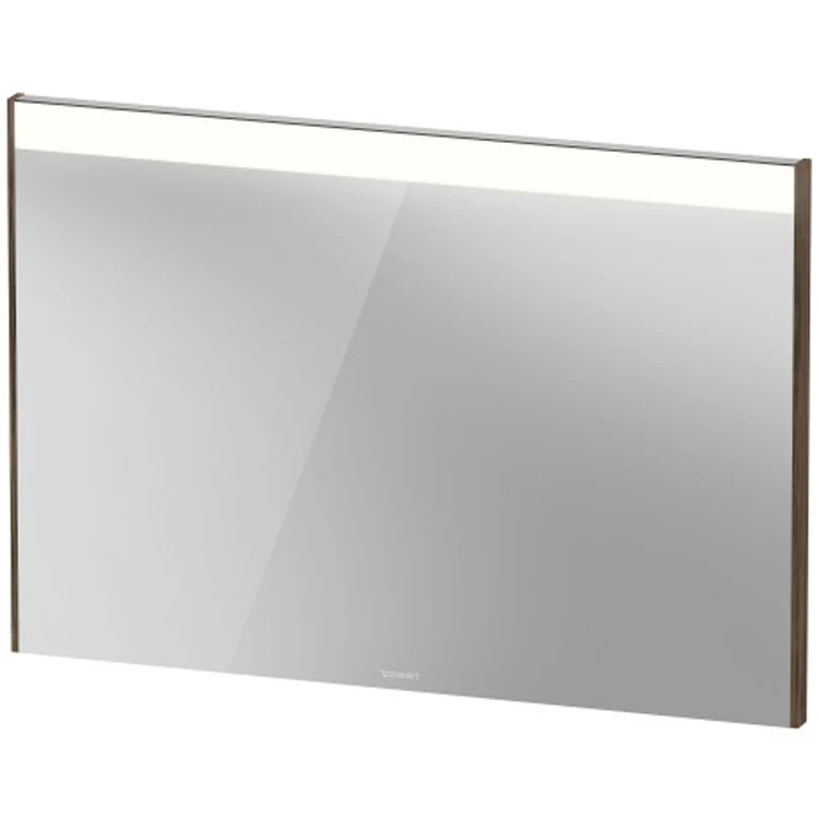 Mirror Brioso 27-1/2 x 40-1/8 Inch White Matte with Lighting Rectangle 1-3/4 Inch - Frankwebs