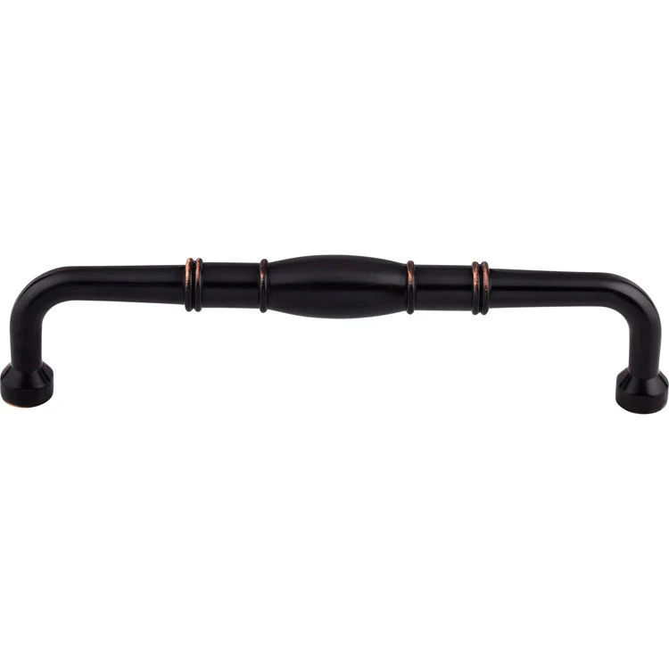 Pull Appliance Normandy D Patina Black Zinc Alloy 7 Inch 7-2/3 x 3/4 x 1-3/4 Inch - Frankwebs
