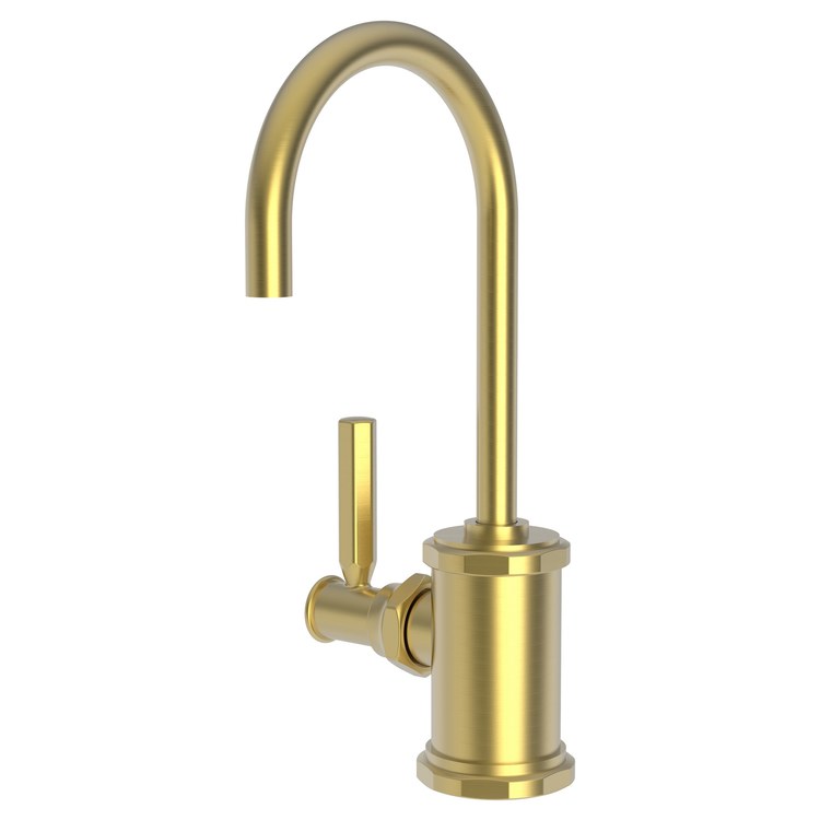 Hot Water Dispenser Heaney 1 Lever Gooseneck French Gold PVD - Frankwebs