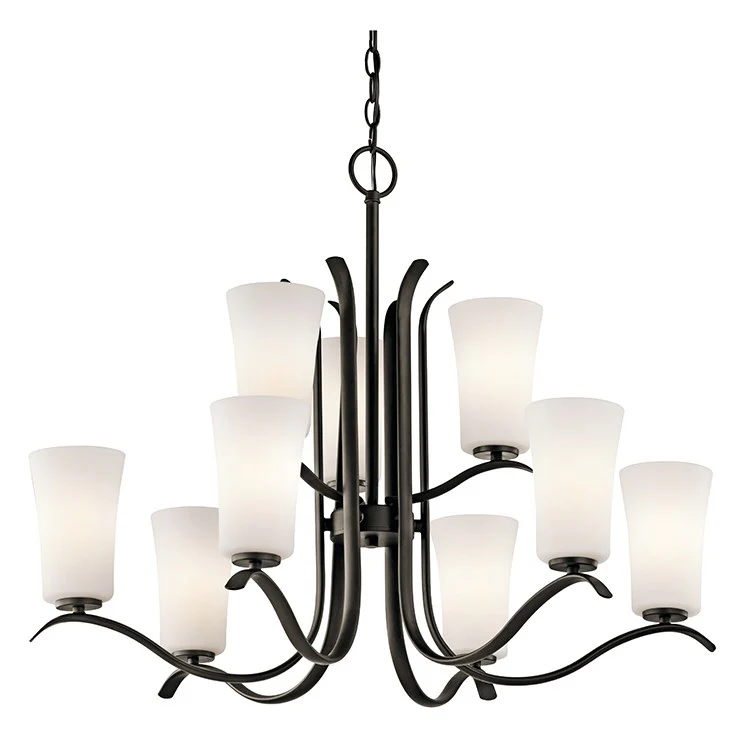 Armida Nine-Light Two-Tier Chandelier - Frankwebs