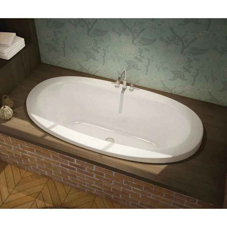 Tub Serenade 66 x 36 x 24 Inch Drop-in Center White Acrylic - Frankwebs