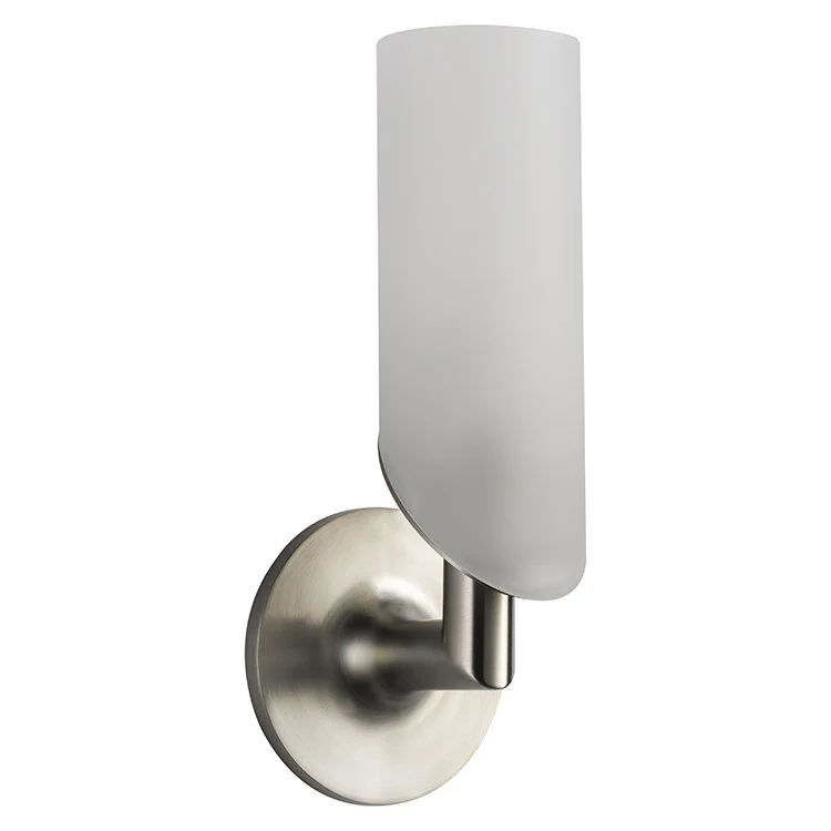 Odin Single Light Bathroom Wall Sconce with Glass Diffuser - Frankwebs